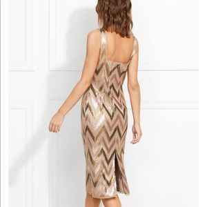 Rachel Zoe New Chevron Metallic